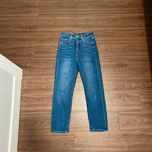 Express 00P Slim Ankle Super High Rise Jean